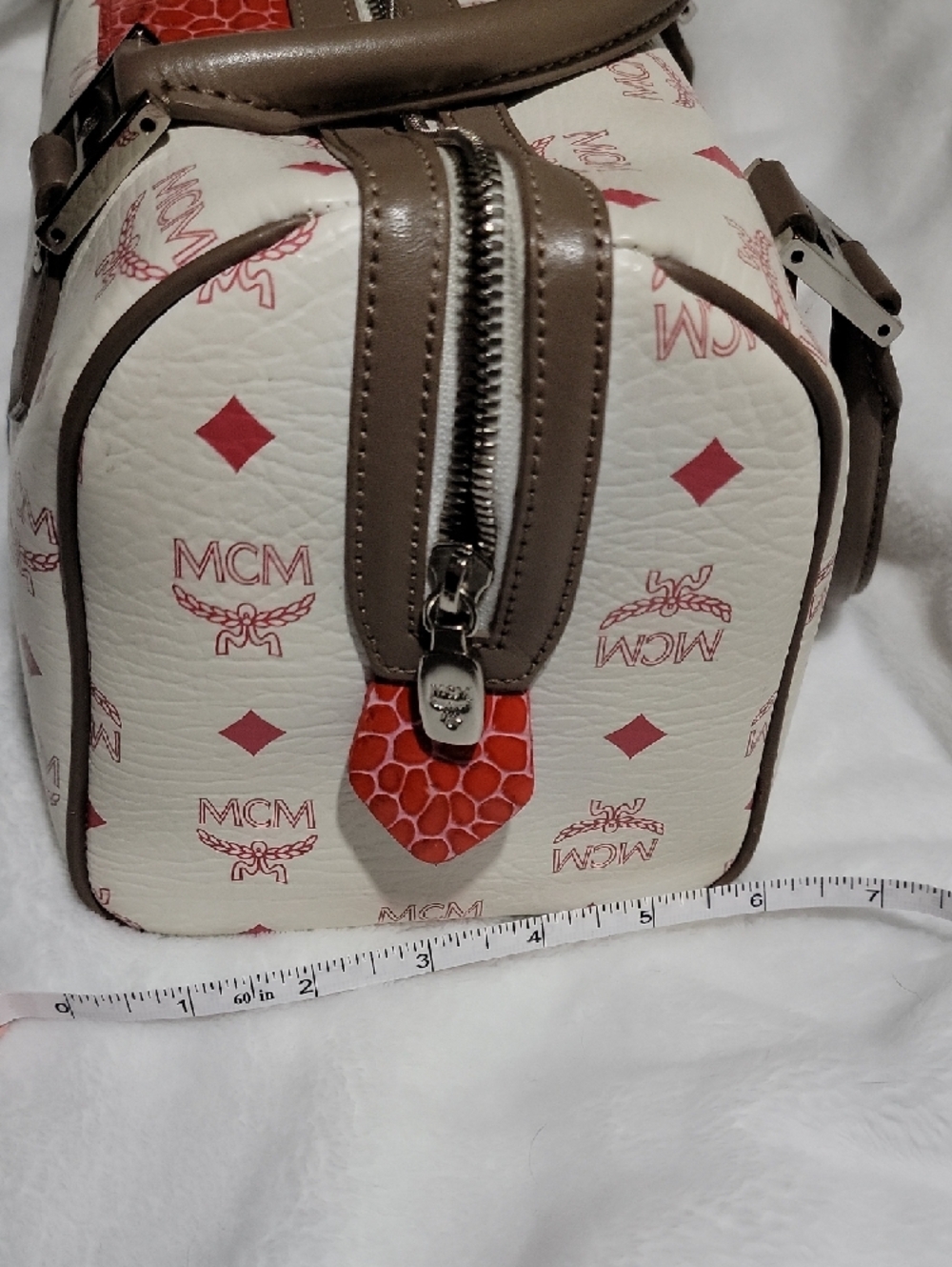 MCM Leather Satchel - Picture 12 of 13